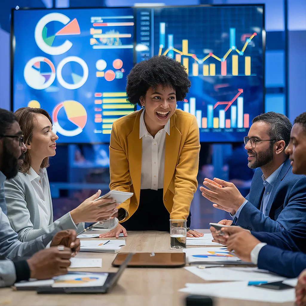 Reunião empresarial